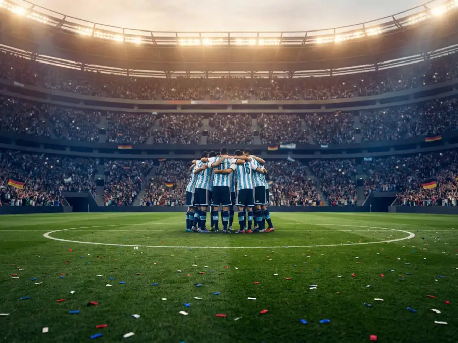 Die argentinische Nationalmannschaft als Titelverteidiger bei der Fußball-WM 2026