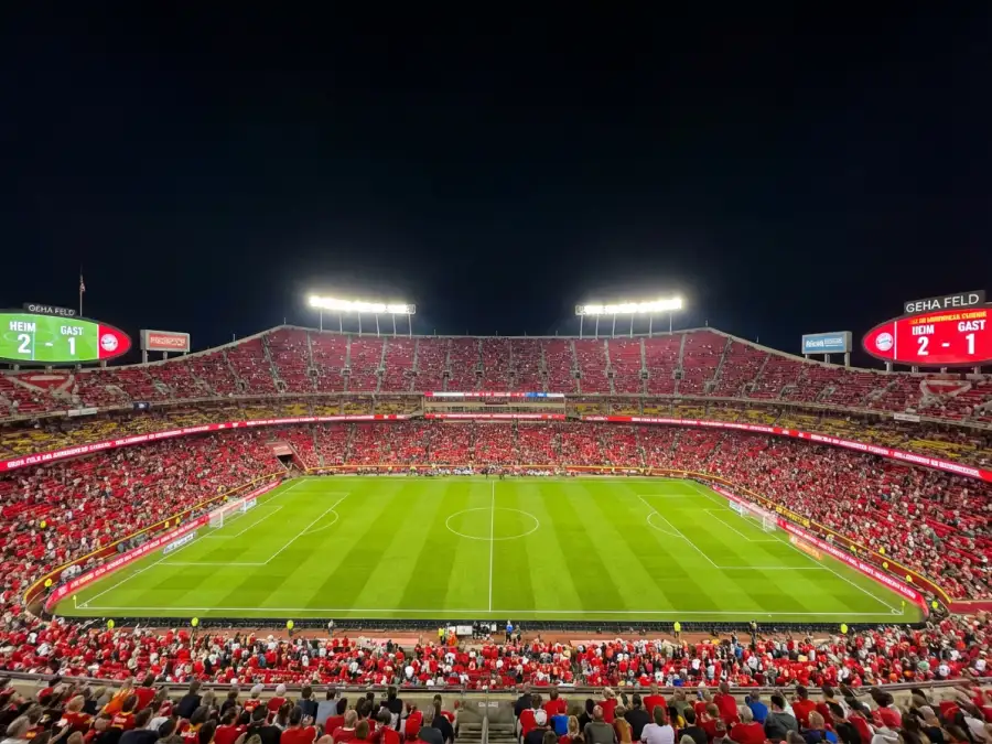 GEHA Field at Arrowhead Stadium in Kansas City, Spielort der WM 2026