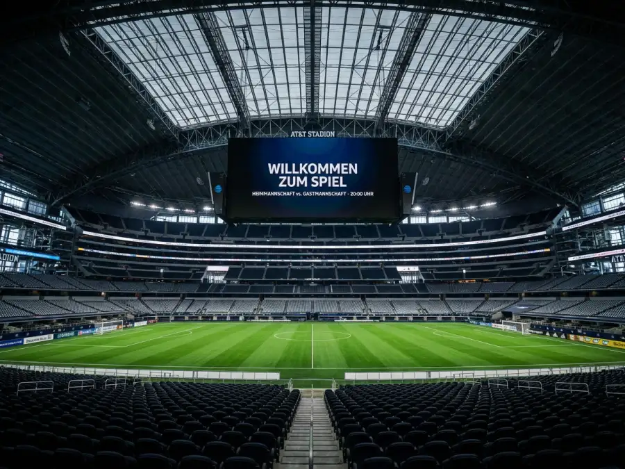 AT&T Stadium in Arlington bei Dallas, Spielort der WM 2026