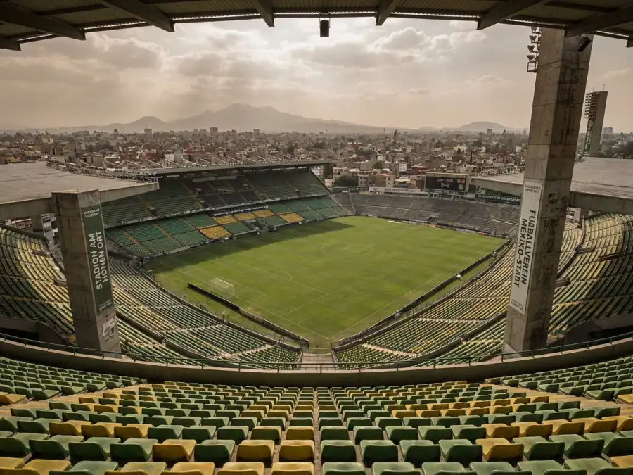 Estadio Azteca in Mexiko-Stadt als Austragungsort des WM-2026-Eröffnungsspiels